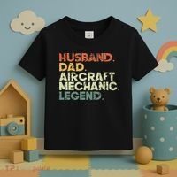 Airplane Mechanic Aircraft Maintenance Pilot Technician Toddler T-Shirt thumb 3