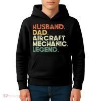 Airplane Mechanic Aircraft Maintenance Pilot Technician Kids Hoodie thumb 4