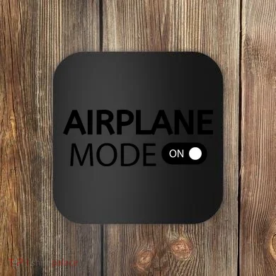 Airplane Mode Coaster