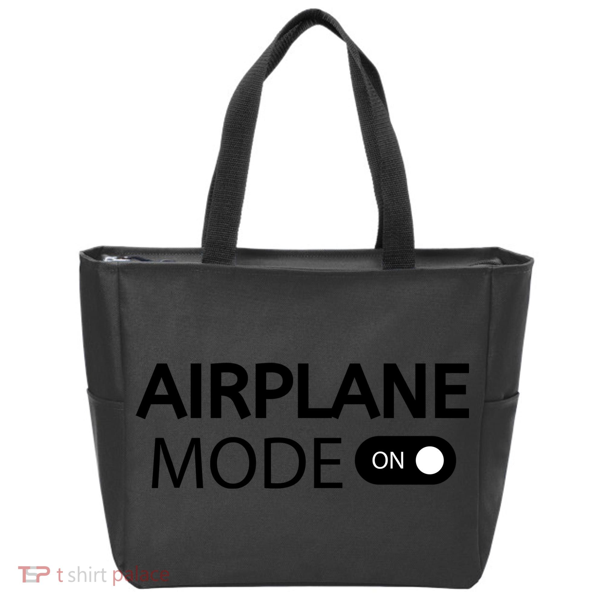 Airplane Mode Tote Bag