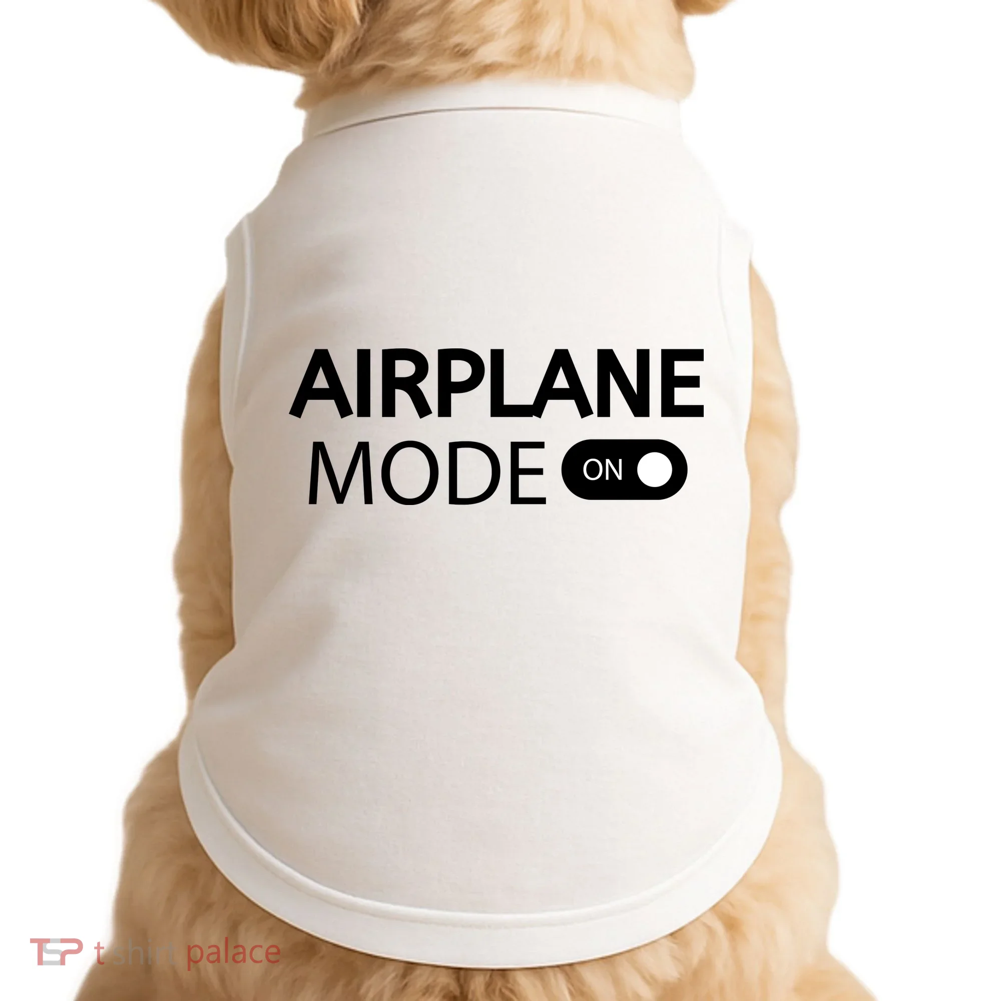 Airplane Mode Doggie Tank