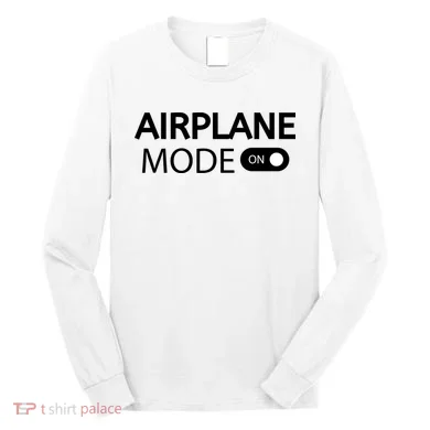 Airplane Mode Long Sleeve Shirt