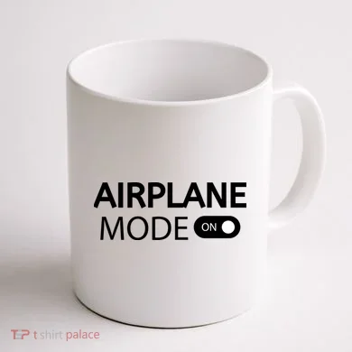 Airplane Mode Coffee Mug back