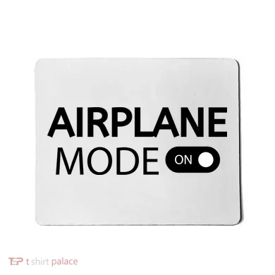 Airplane Mode Mousepad