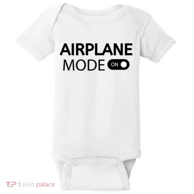 Airplane Mode Baby Bodysuit