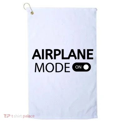 Airplane Mode Golf Towel
