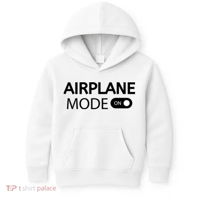 Airplane Mode Kids Hoodie