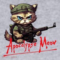 Apocalypse Meow Women's Sweatshirt thumb 2