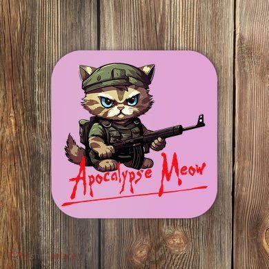 Apocalypse Meow Coaster