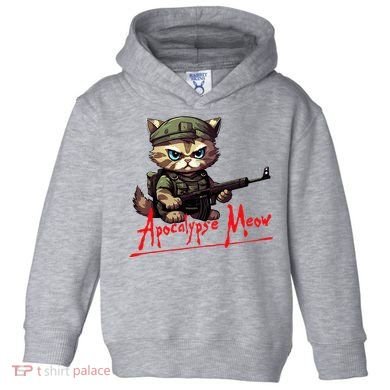 Apocalypse Meow Toddler Hoodie