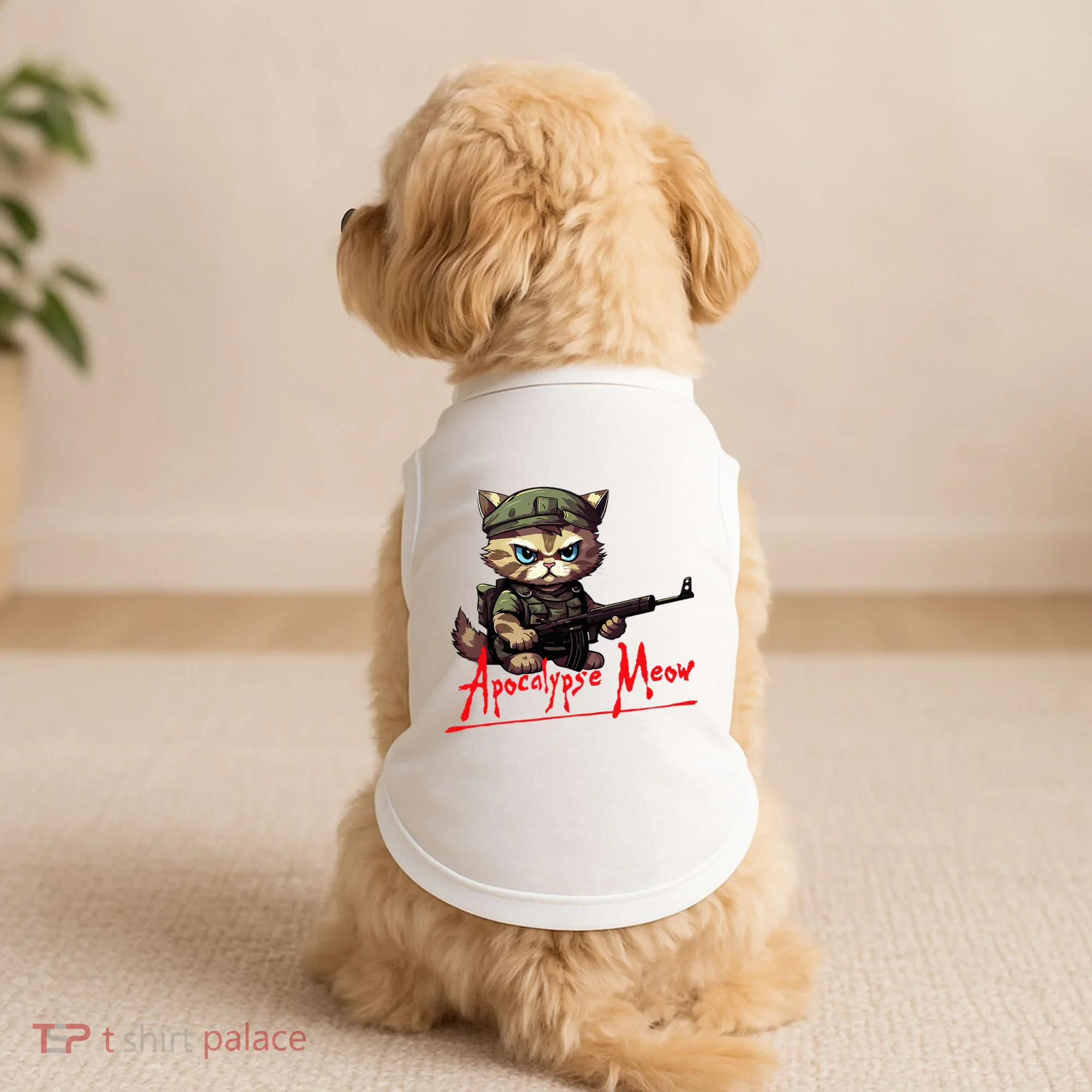Apocalypse Meow Doggie Tank