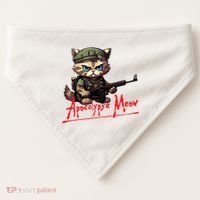 Apocalypse Meow USA-Made Doggie Bandana thumb 0