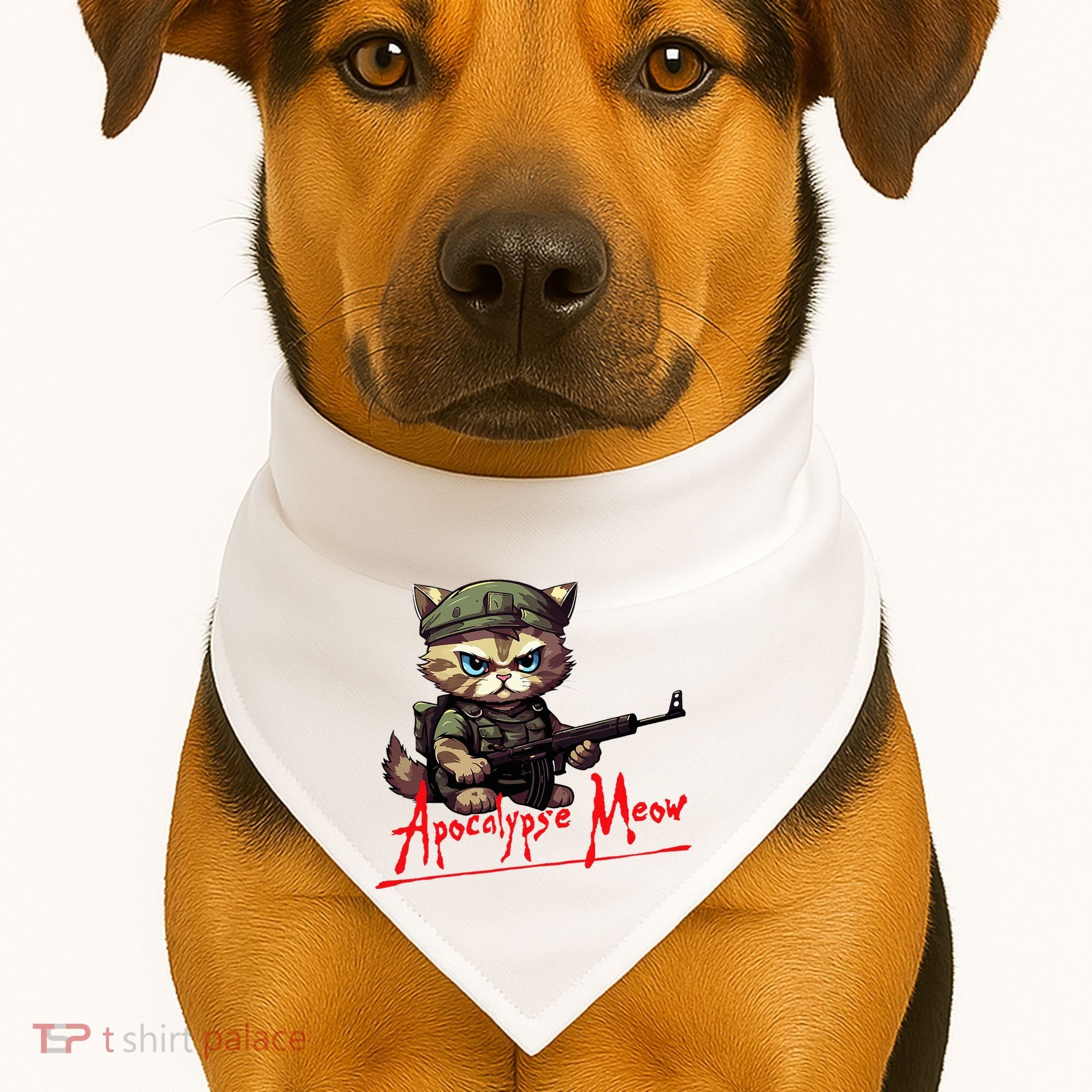 Apocalypse Meow USA-Made Doggie Bandana