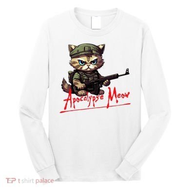 Apocalypse Meow Long Sleeve Shirt