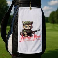 Apocalypse Meow Golf Towel thumb 2