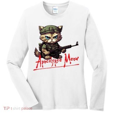 Apocalypse Meow Women's Long Sleeve Shirt