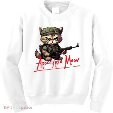 Apocalypse Meow Kids Sweatshirt