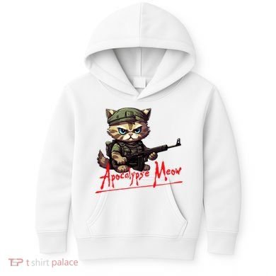 Apocalypse Meow Kids Hoodie