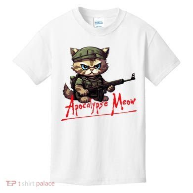 Apocalypse Meow Kids T-Shirt