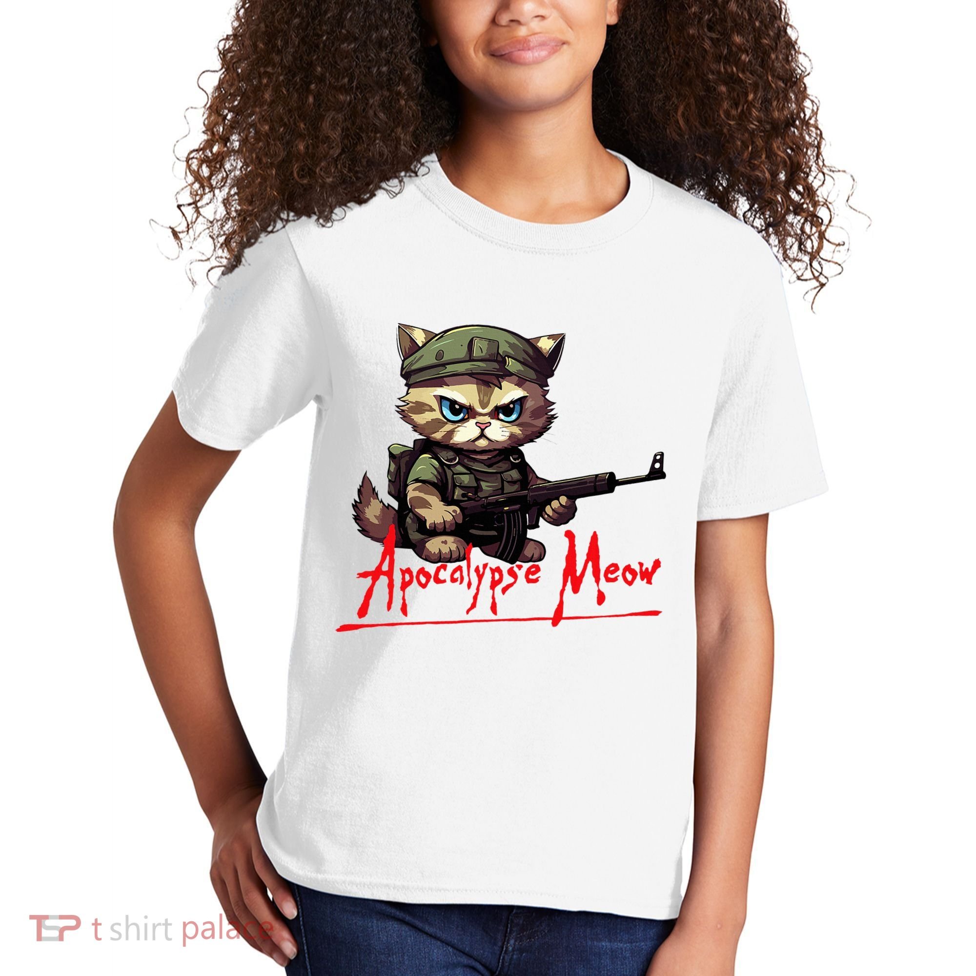 Apocalypse Meow Kids T-Shirt