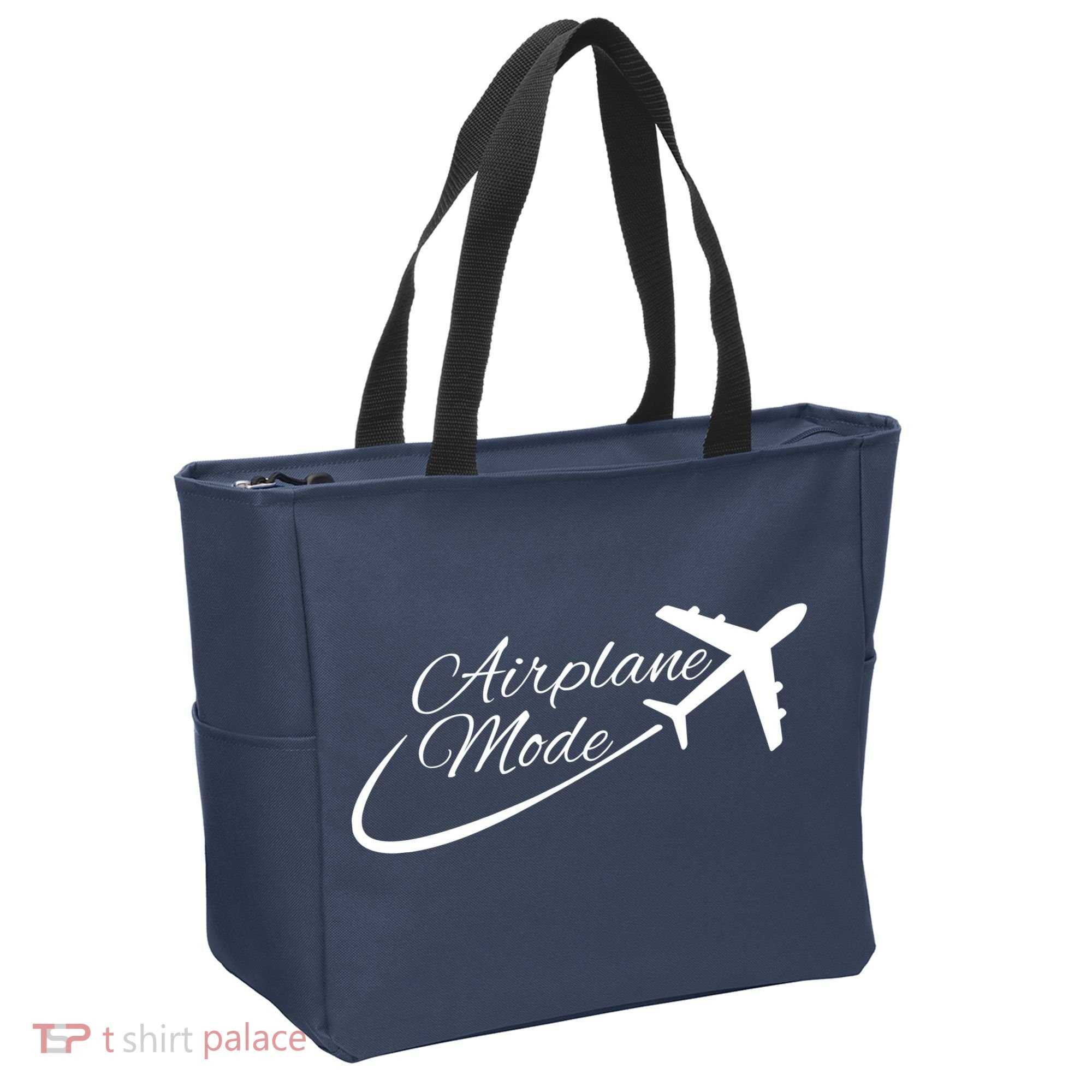 Airplane Mode Tote Bag