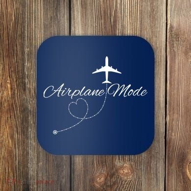 Airplane Mode Coaster