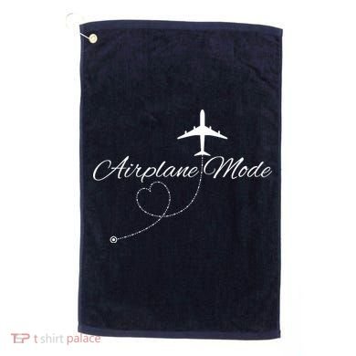 Airplane Mode Golf Towel