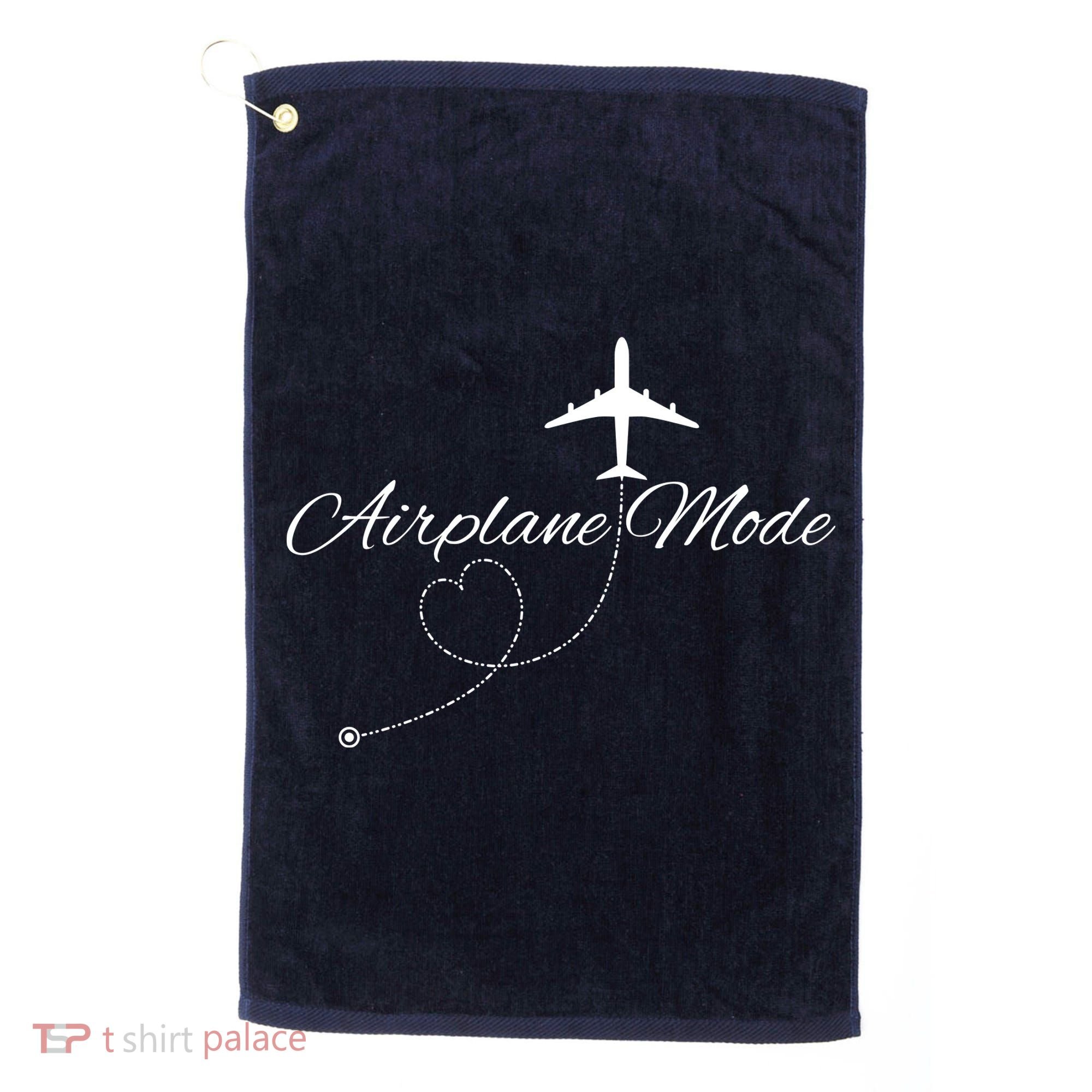 Airplane Mode Golf Towel