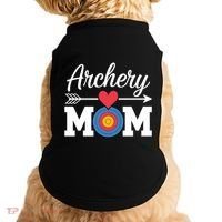 Archery Mom Archer Gift Doggie Tank thumb 0
