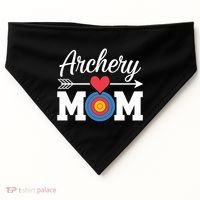 Archery Mom Archer Gift USA-Made Doggie Bandana thumb 0