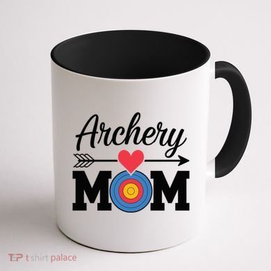 Archery Mom Archer Gift Coffee Mug back