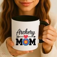 Archery Mom Archer Gift Coffee Mug thumb 3