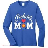 Archery Mom Archer Gift Women's Long Sleeve Shirt thumb 0