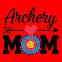 Archery Mom Archer Gift Santa Hat thumb 1