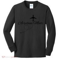 Airplane Mode Kids Long Sleeve Shirt thumb 0