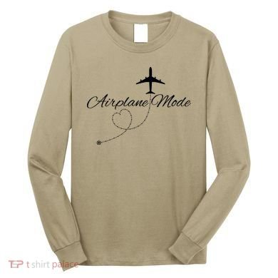 Airplane Mode Long Sleeve Shirt
