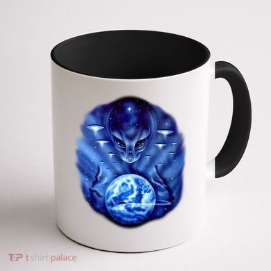 Alien Master Coffee Mug back