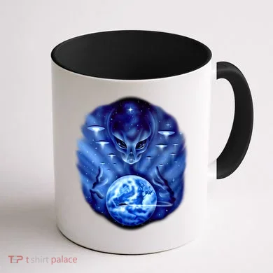 Alien Master Coffee Mug back