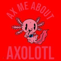Ax Me About Axolotl Santa Hat thumb 1