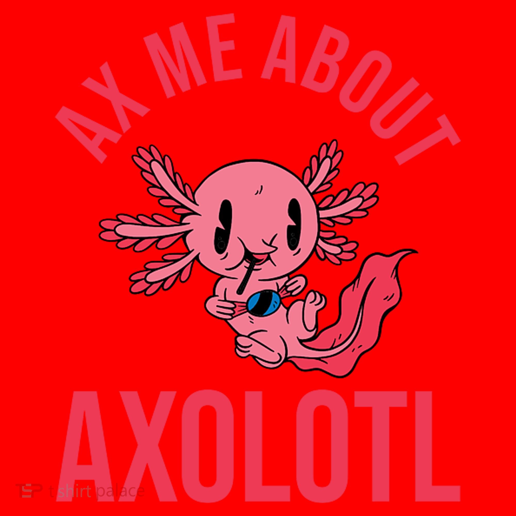 Ax Me About Axolotl Santa Hat
