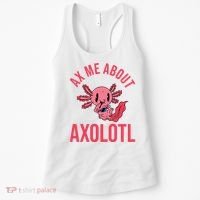 Ax Me About Axolotl Women's Tank Top thumb 0