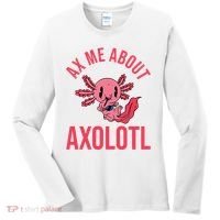 Ax Me About Axolotl Women's Long Sleeve Shirt thumb 0