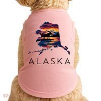 Alaskan Moose Animal Alaska Map Doggie Tank thumb 0