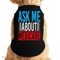 Ask Me About Medicare Insurance Agent Sales Marketing Doggie Tank thumb 0
