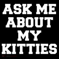 Ask Me About My Kitties Funny And Sarcastic Kitten Cat Lover Gift Coffee Mug thumb 5