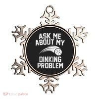 Ask Me About My Dinking Problem Sport Ornament thumb 0