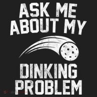 Ask Me About My Dinking Problem Sport Golf Towel thumb 3