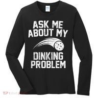 Ask Me About My Dinking Problem Sport Women's Long Sleeve Shirt thumb 0