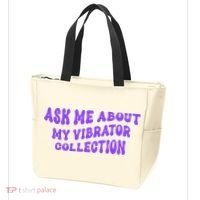 Ask Me About My Vibrator Collection Tote Bag thumb 3