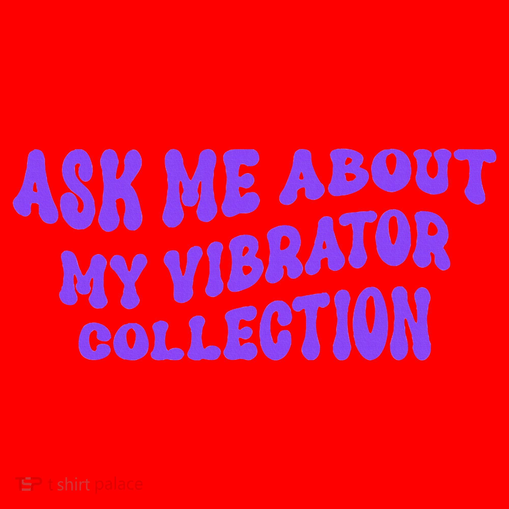 Ask Me About My Vibrator Collection Santa Hat